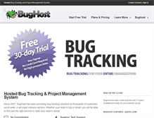 Tablet Screenshot of bughost.com